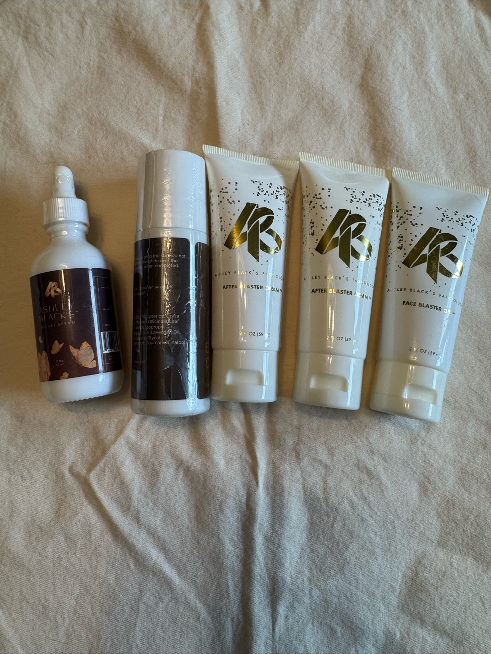 Ashley Black Blaster Oils and Creams